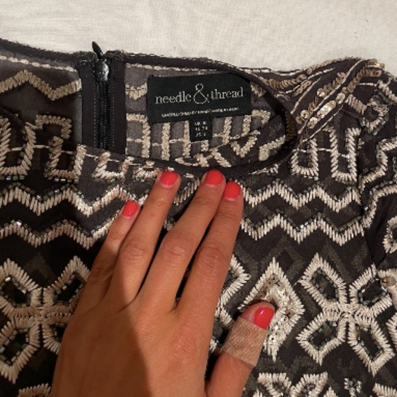 Needle and Thread Hand Embellished Top - Picture 2 of 4